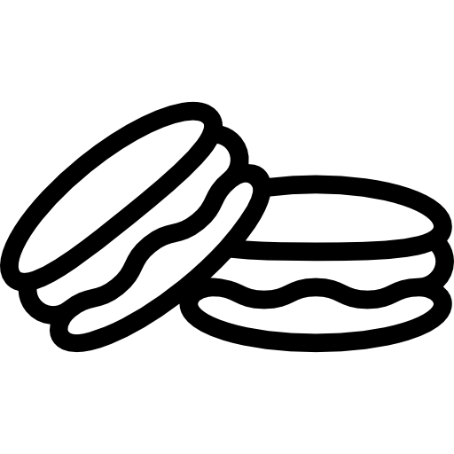 two-macarons